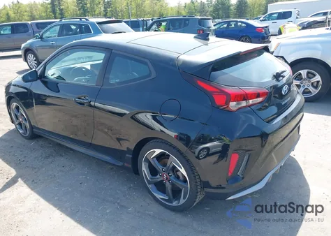 2019 Hyundai Veloster Turbo from USA, damaged, VIN KMHTH6AB5KU010488